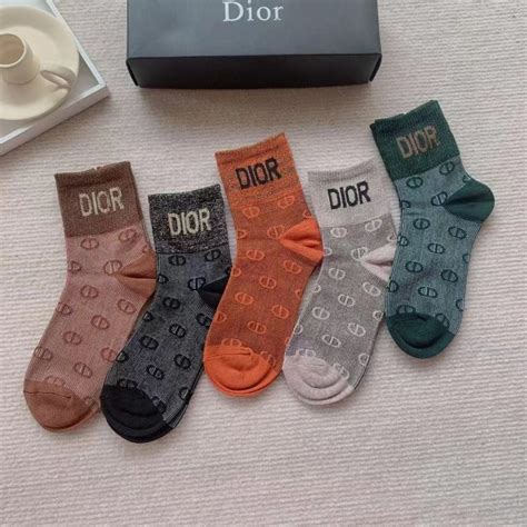 dior logo socks|christian dior socks.